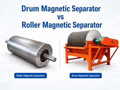 Perbandingan Reka Bentuk & Prestasi Pemisah Magnet Drum lwn Pemisah Magnetik Roller