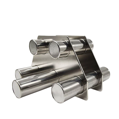 Pemisah Grate Magnet Industri Magnet Hopper