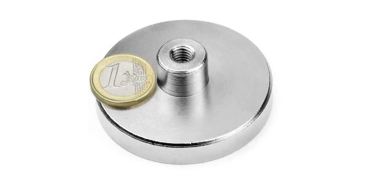 Pot Magnet With Threaded Stem