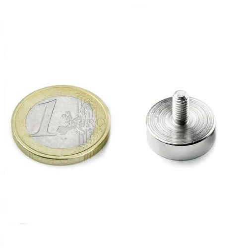 Pot Magnet With Threaded Stem